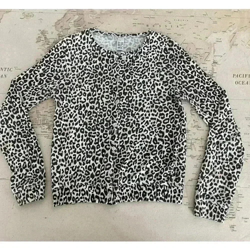 ZARA Kids Leopard Cardigan Size
11-12